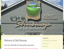 Tablet Screenshot of clubshuswap.com